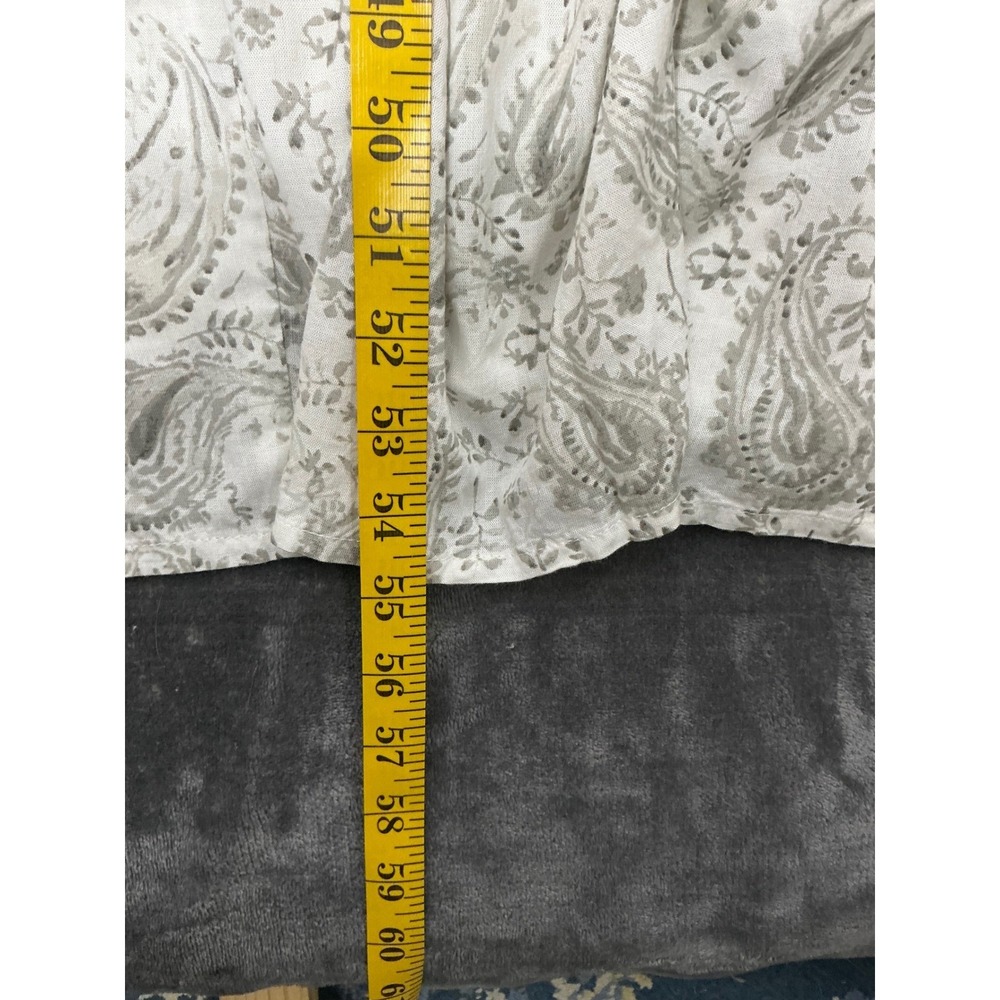 Boho Me Women Black Paisley Smocked Tiered Maxi Dress Boho Cottagecore L New‎ - Picture 11 of 11